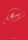 Romantic Script Menu Cards Image 5 of 18